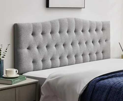 SUAWY Camelback Tufted Headboard
